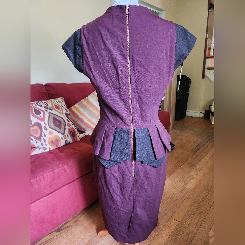 RACHEL Rachel Roy Purple Dress - Picture 3 of 10